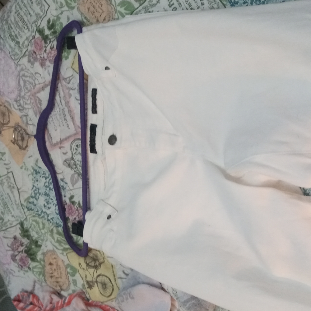 Jessica Simpson white jeans